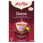 Yogi Tea Detox, BIO detox tea, 1.8 gx 17 sachets