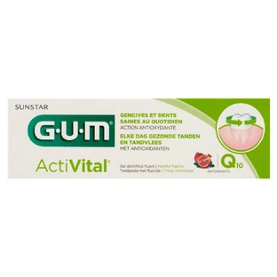 Sunstar Gum ActiVital, pasta de dientes, 75 ml