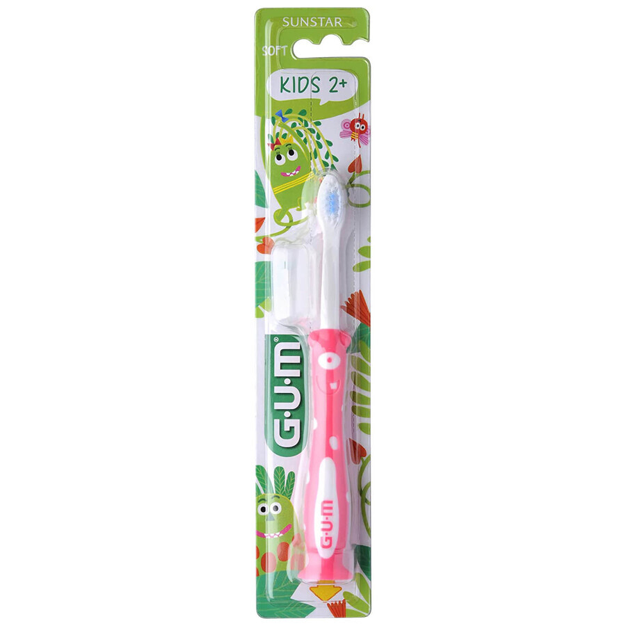 Sunstar Gum Children's Toothbrush Monster Kids Soft 2 Years and Up 1pc