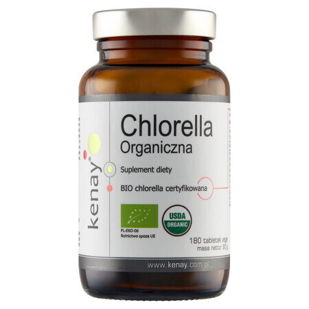 Kenay Chlorella Bio, 180 comprimidos