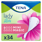 Tena Lady Slim, compresas urológicas, Mini Magic, 34 piezas