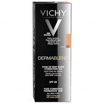 Vichy Dermablend, fluido corrector de larga duración, 35 Arena, 30 ml