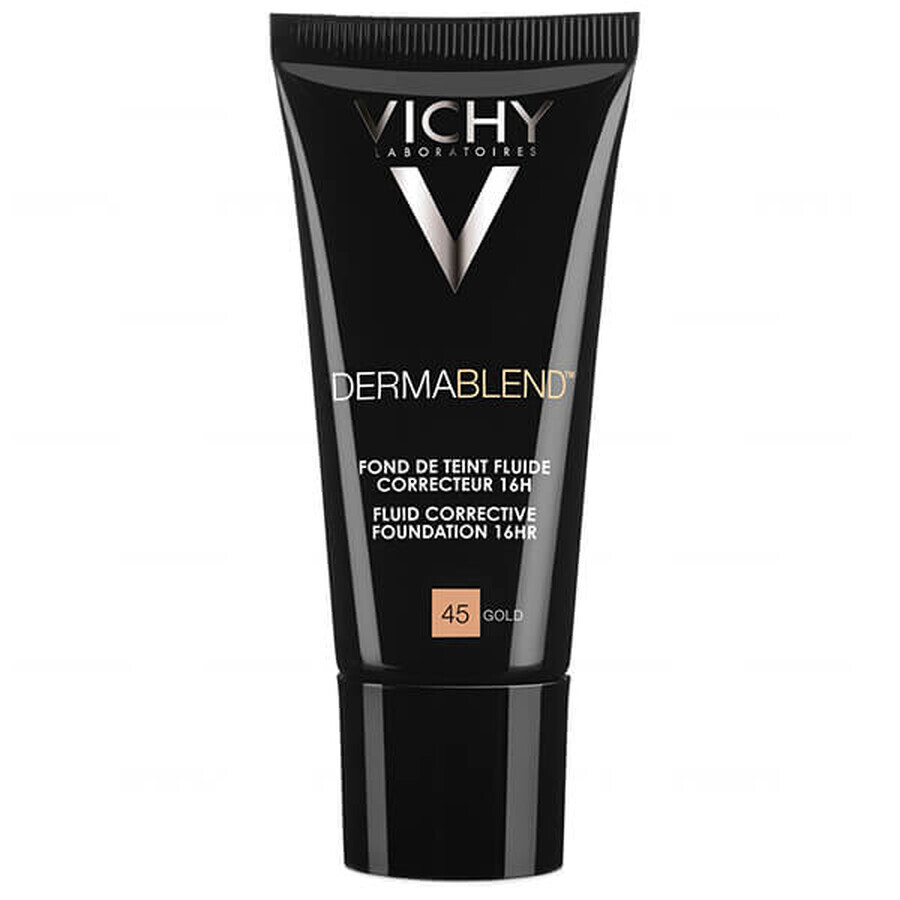 Vichy Dermablend, fluido corrector, 45 Gold, 30 ml