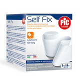 Pic Solution Self Fix, vendaje elástico y autoadhesivo, 6 cm x 4 m, 1 unidad