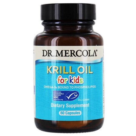 Dr Mercola Krill Oil for children, 60 capsules