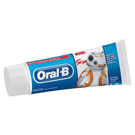 Oral-B Junior, pasta de dientes, Star Wars, para niños mayores de 6 años, 75 ml