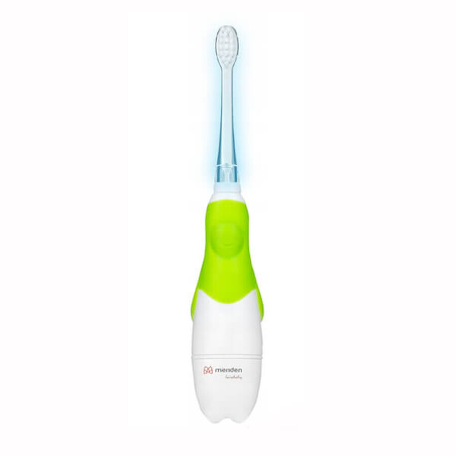 Meriden Kiddy sonic toothbrush for children, green, 0-4 years, 1 pc