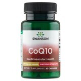 Swanson CoQ10, coenzima Q10 200 mg, 30 cápsulas