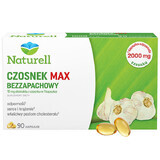 Naturell Knoflook Max ongeparfumeerd, 90 capsules