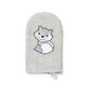 BabyOno, bamboe molton, voor baby&#39;s en kinderen, grijs, 1 stuk