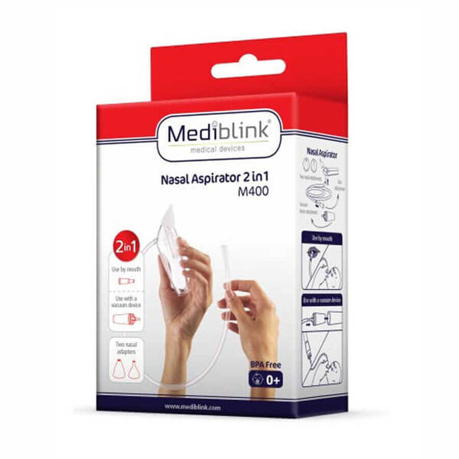 Aspirador nasal 2en1, Mediblink, M400, 1 pieza