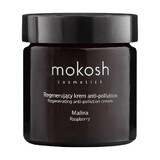 Mokosh, crema facial regeneradora anticontaminación, frambuesa, 60 ml