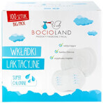 Bocioland, breast pads, super absorbent, 100 pieces