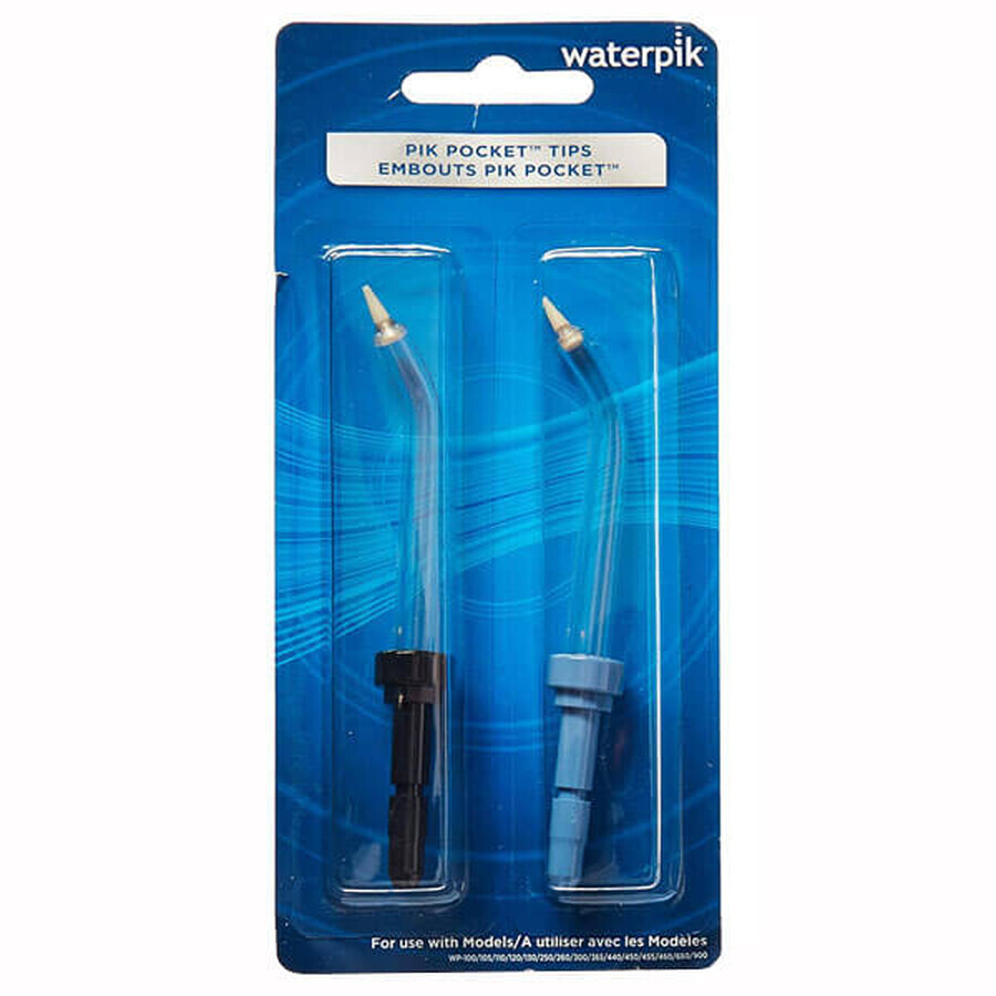 WATERPIK, puntas de irrigador, PP-100E pic pocket, 2 piezas