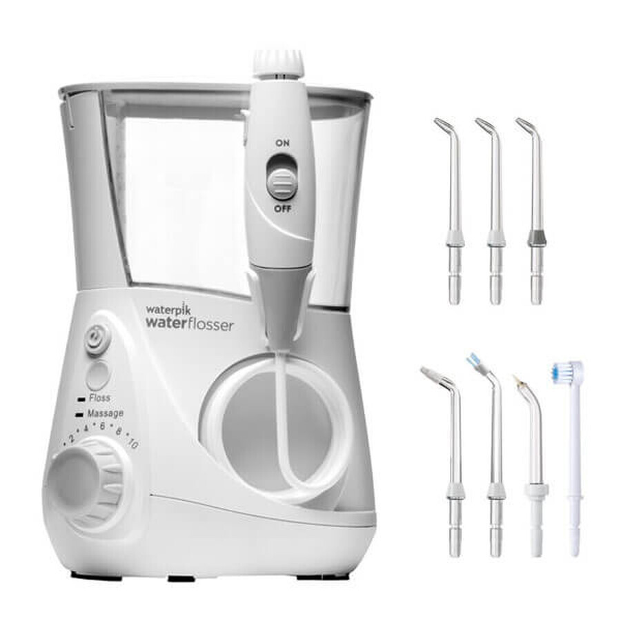 WATERPIK, Irrigador dental, WP660EU, estacionario, 7 piezas de mano