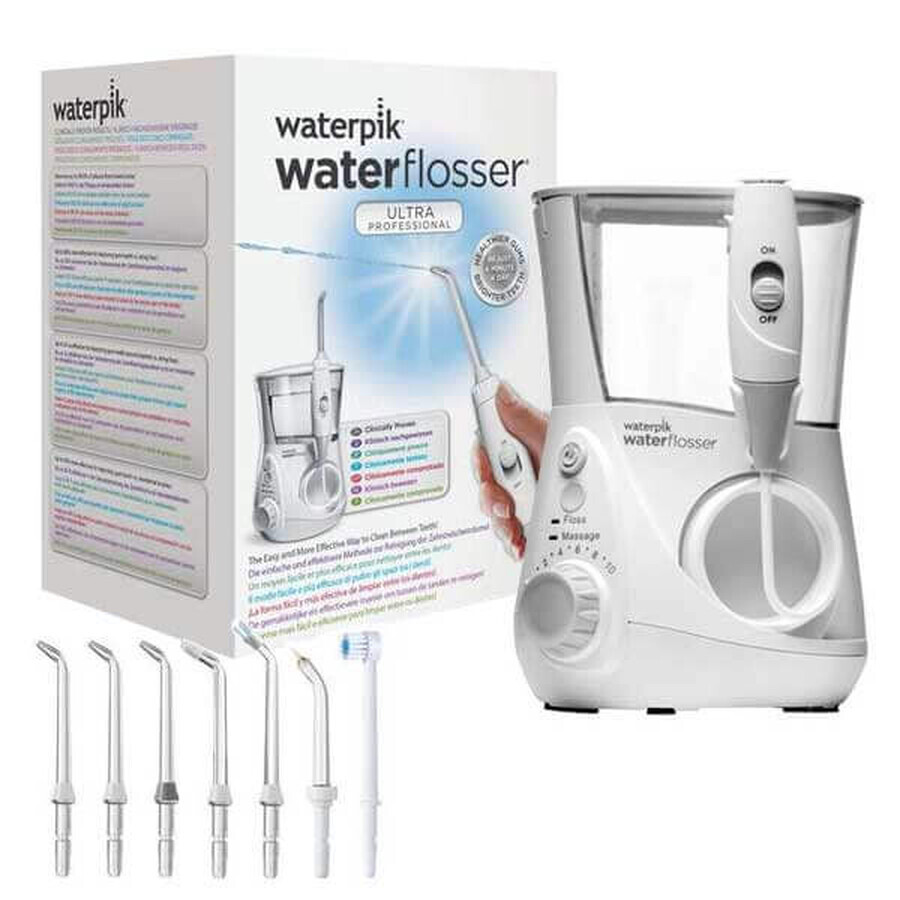 WATERPIK, Irrigador dental, WP660EU, estacionario, 7 piezas de mano