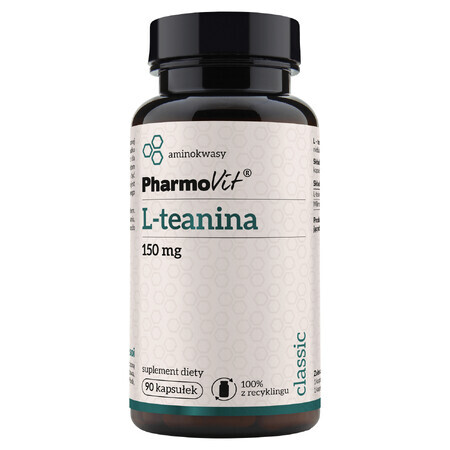 PharmoVit L-teanina, 90 cápsulas