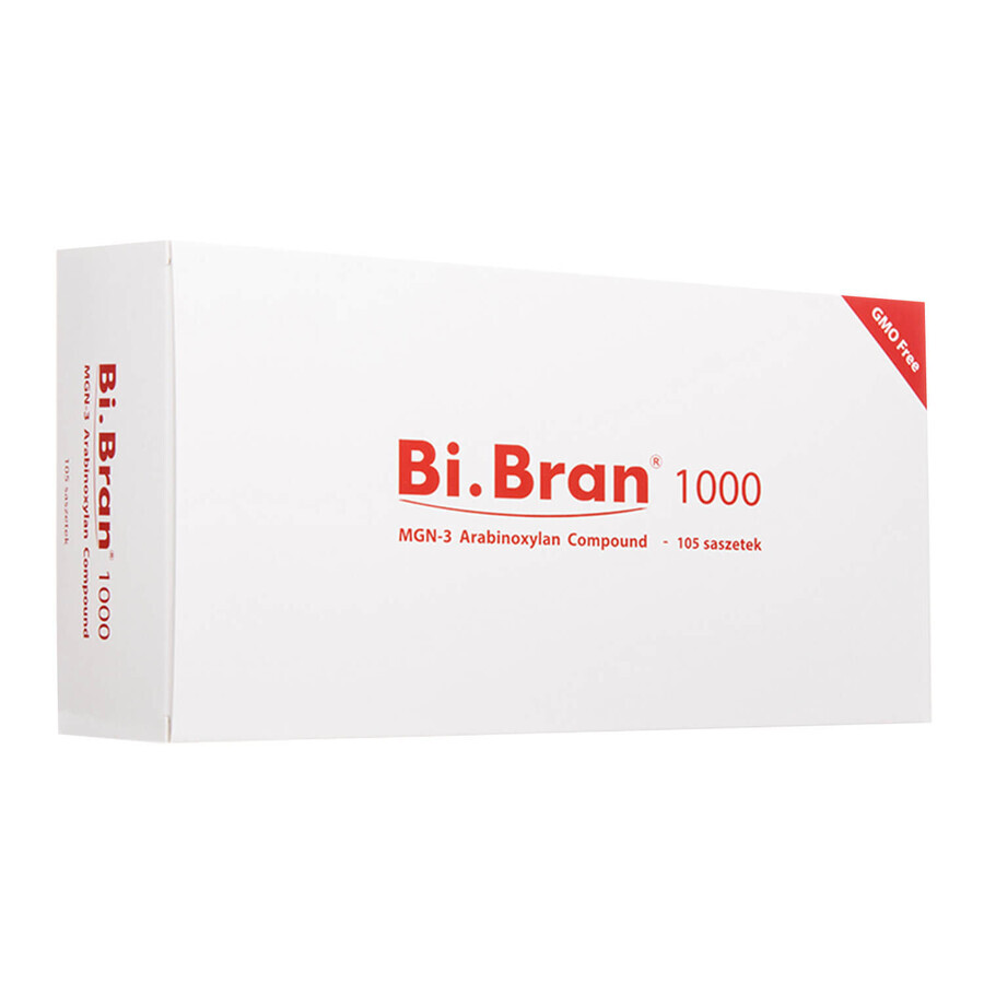 Compuesto de arabinoxilano Bi.Bran 1000 MGN-3, 105 sobres