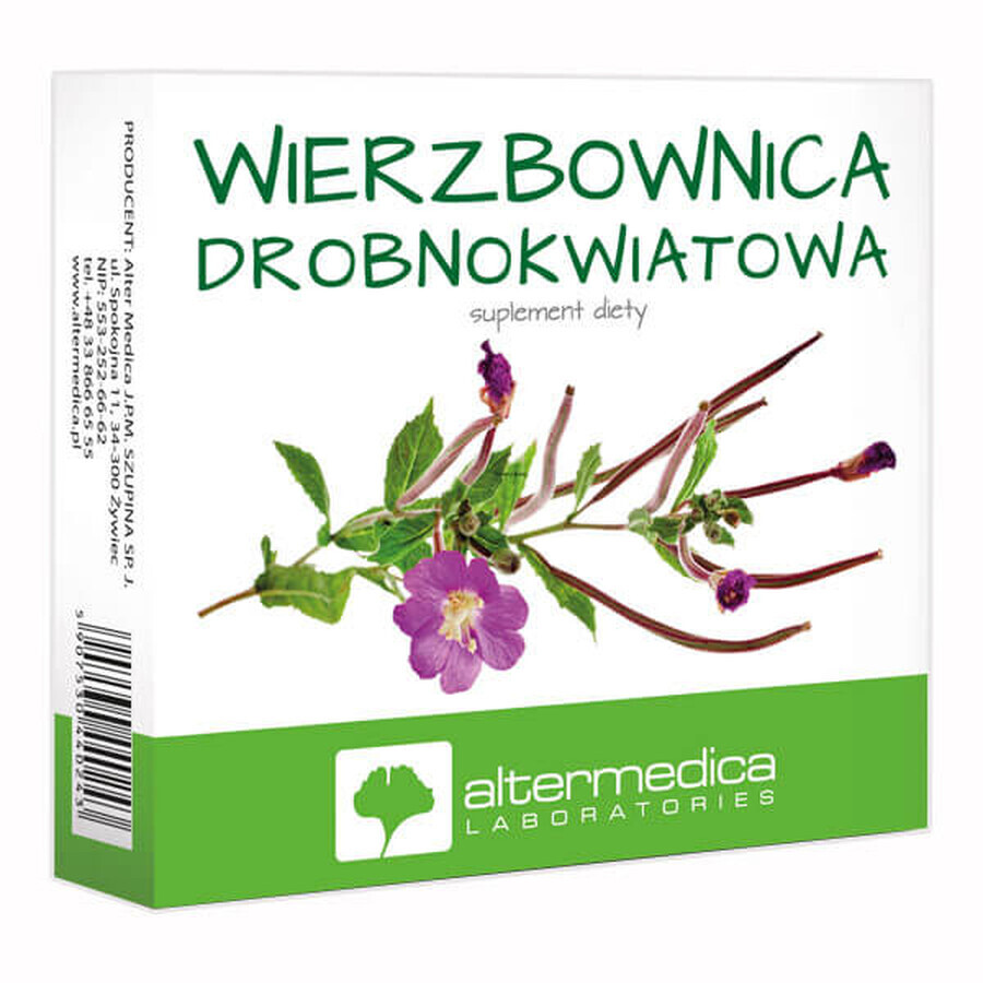 Alter Medica Willowherb de flores pequeñas, 60 comprimidos