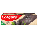 Colgate Natural Extracts Carbon+White, pasta de dientes con carbón activado, 75 ml