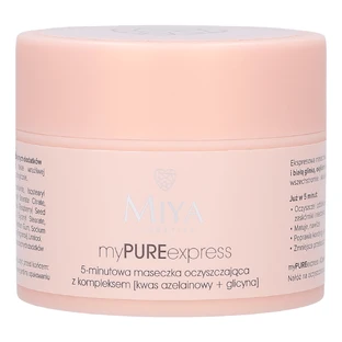 Miya myPUREexpress, mascarilla limpiadora de 5 minutos, 50 g