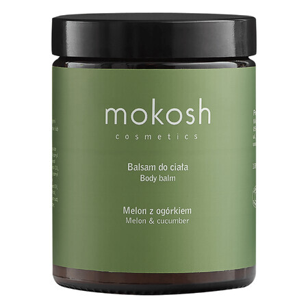 Mokosh, bálsamo corporal, melón con pepino, 180 ml