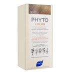 Phyto Color, tinte para el cabello, 9 rubio muy claro, 50 ml