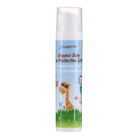 Azeta Bio, protector solar orgánico desde el día 1 de vida, SPF 50+, 100 ml