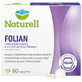 Naturell Folian, &#225;cido f&#243;lico 400 &#181;g, 60 comprimidos