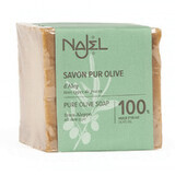 Najel, jabón de Alepo, 100% aceite de oliva, 200 g