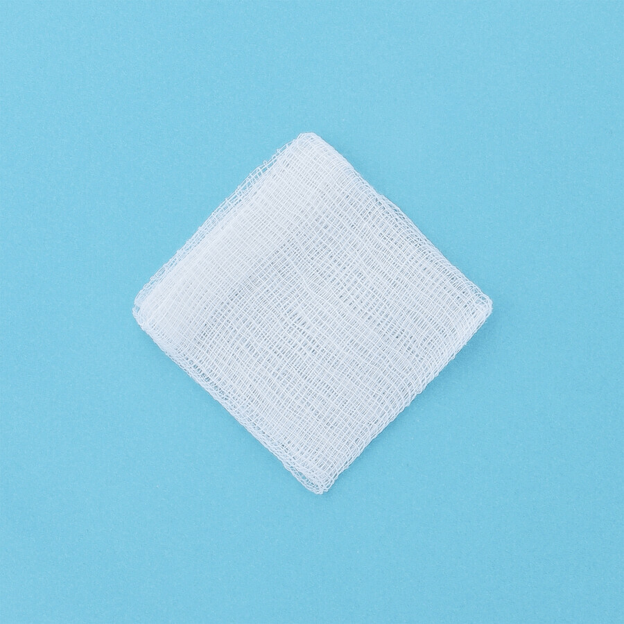 SEMA Protect, sterile Mulltupfer, 17-fädig, 12 Lagen, 5 cm x 5 cm, 3 Stück