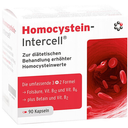 Mito-Pharma Homocisteína Intercell, 90 cápsulas