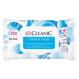 Cleanic Clean&Fresh, toallitas húmedas universales, 200 unidades