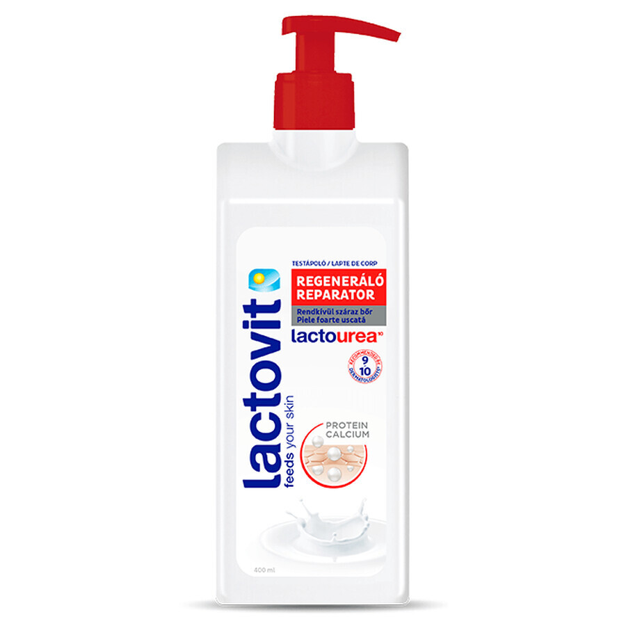 Leche corporal reparadora para pieles muy secas Loctourea, 400 ml, Lactovit