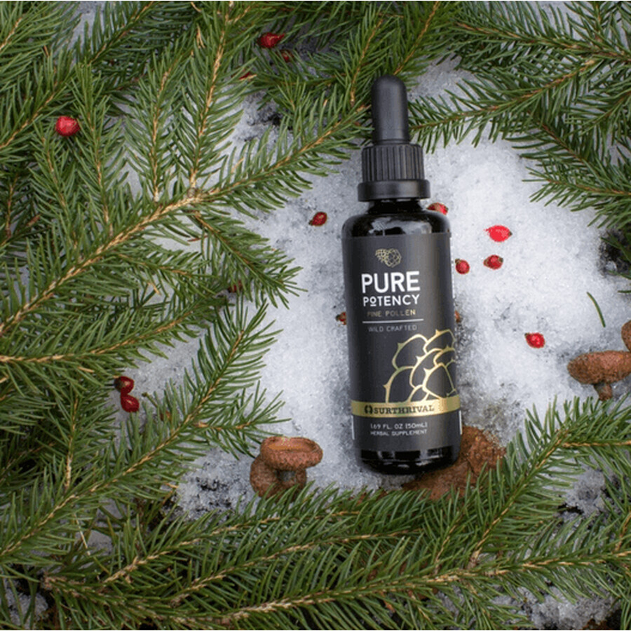 Pine Pollen Pure Potency, polen de pino, 50 ml