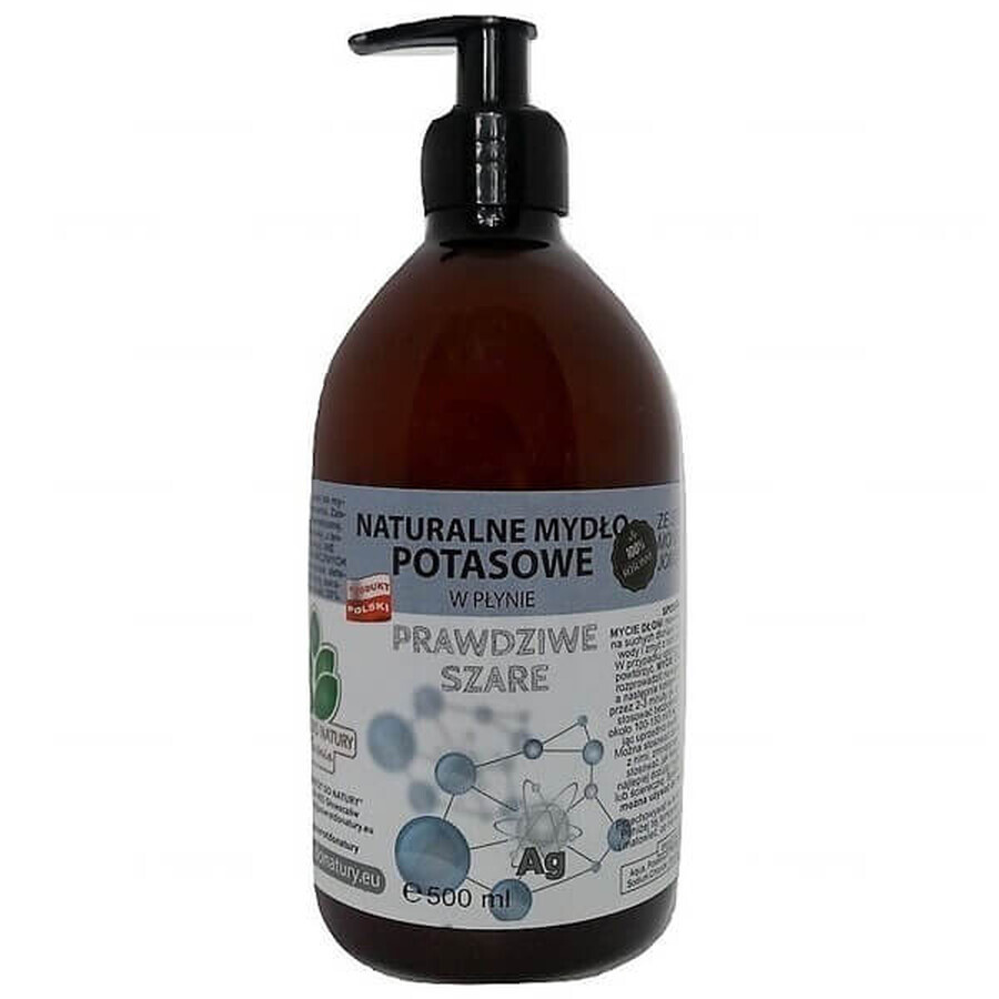 Back to Nature, natural potassium liquid soap, acne skin, 500 ml