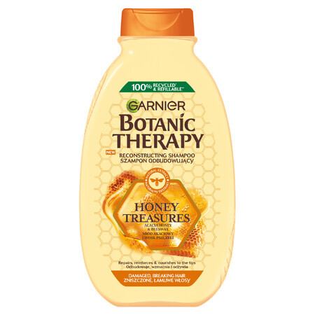 Garnier Botanic Therapy, champú regenerador capilar, miel y Propóleo, 400 ml