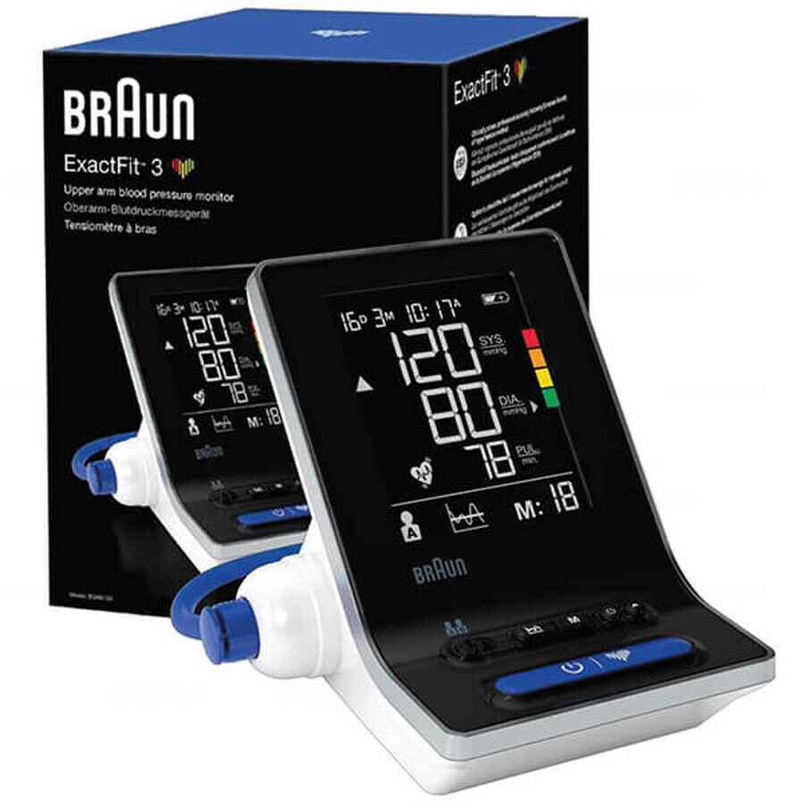 Braun ExactFit-3 BUA6150, tensiómetro automático de brazo