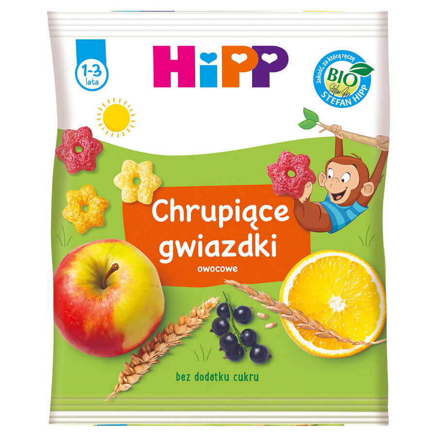 HiPP Crunchy Bio stele, fructe, 30 g