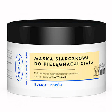 Dr Duda, mascarilla de sulfuro para el cuidado corporal, 200 g