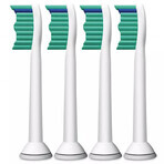 Philips, cabezales de repuesto para cepillo dental sónico Sonicare C1 ProResult, HX6014/07, blanco, 4 piezas