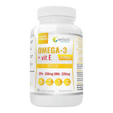 Wish, Omega-3 + vitamina E 1000 mg, 90 cápsulas blandas