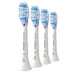 Philips, cabezales de repuesto para cepillo dental sónico Sonicare G3 Premium Gum Care, HX9054/17, blanco, 4 piezas