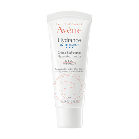 Avene Hydrance UV Rich Rich Moisturizer Sensitive, Dry & Very Dry Skin SPF 30 40ml