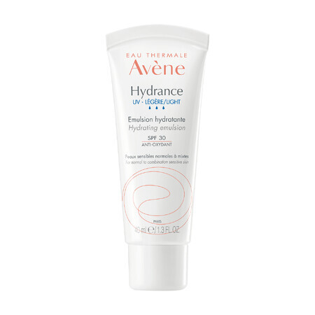 Avene Hydrance UV Light Moisturizer Sensitive Normal & Combination Skin SPF 30 40ml