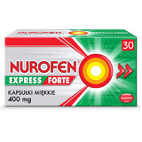 Nurofen Express Forte 400 mg, 30 capsule molli