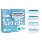 Gillette Venus Smooth, cartuchos de recambio, 4 unidades