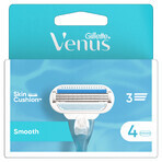 Gillette Venus Smooth, cartuchos de recambio, 4 unidades