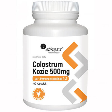 Aliness Colostro di capra 500 mg IG 28%, 100 capsule