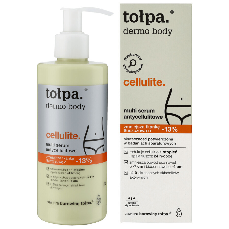 Tolpa Dermo Body Cellulite, suero multicelulítico, 250 ml